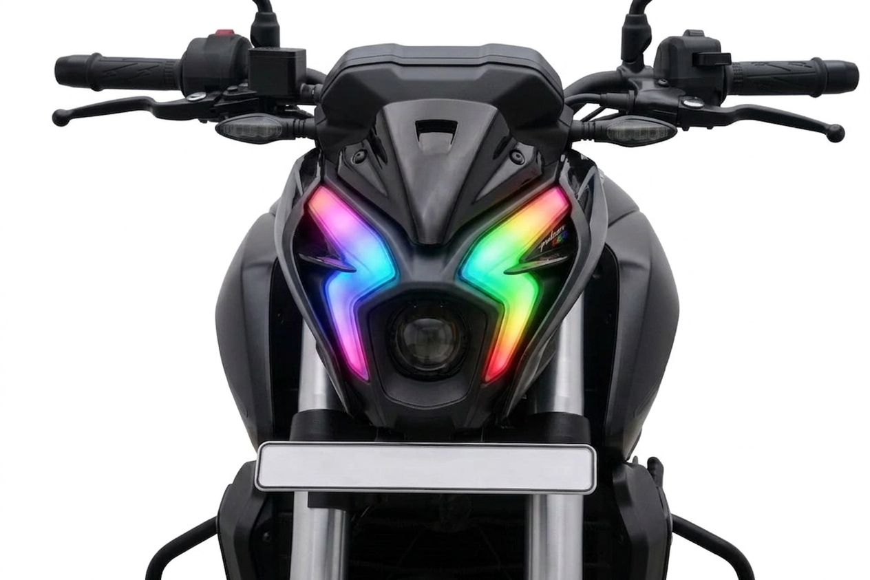 Customz Paradise® Bajaj Pulsar NS400Z Smart RGB Mobile App Control DRL - 142+ Modes - Plug & Play