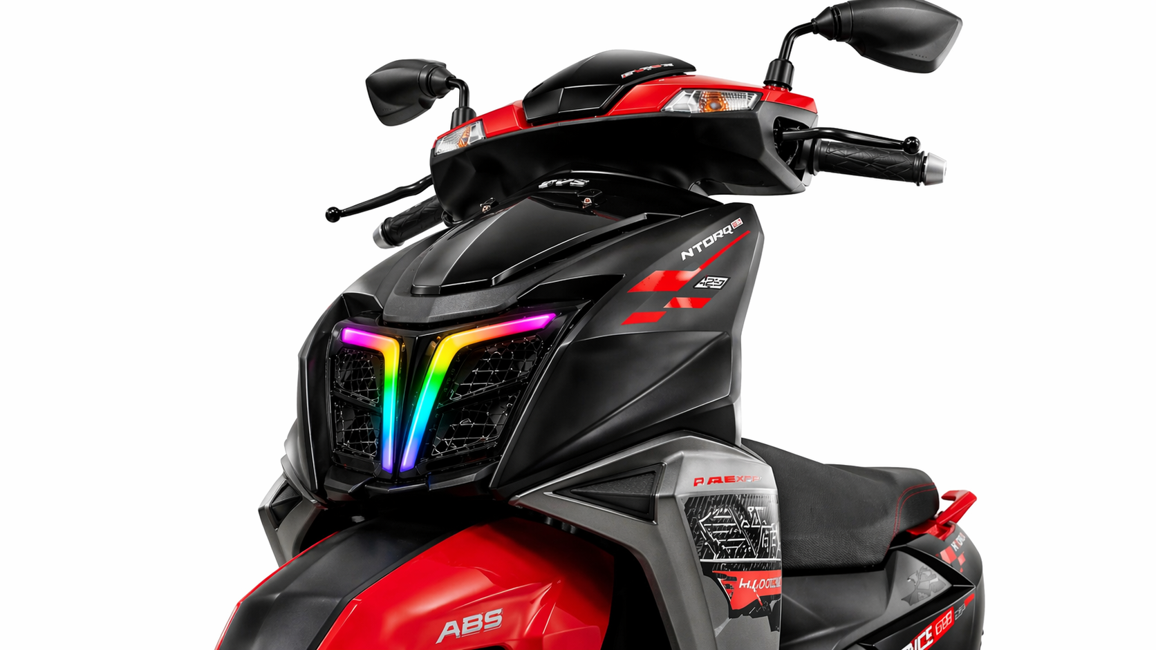 Customz Paradise® TVS Ntorq 125 Smart RGB Mobile App Control DRL - 142+ Modes - Plug & Play