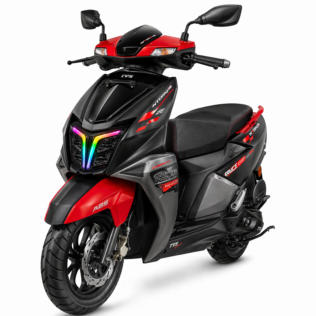 Customz Paradise® TVS Ntorq 125 Smart RGB Mobile App Control DRL - 142+ Modes - Plug & Play