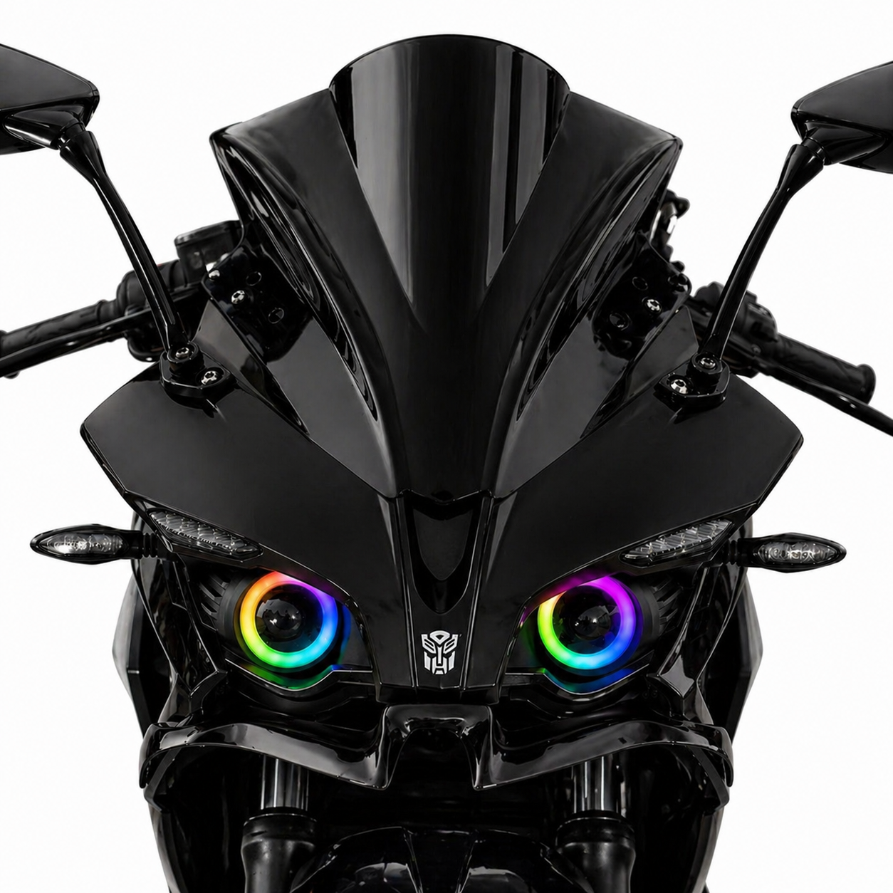 Customz Paradise® Bajaj Pulsar RS200 Smart RGB Mobile App Control DRL - 142+ Modes - Plug & Play