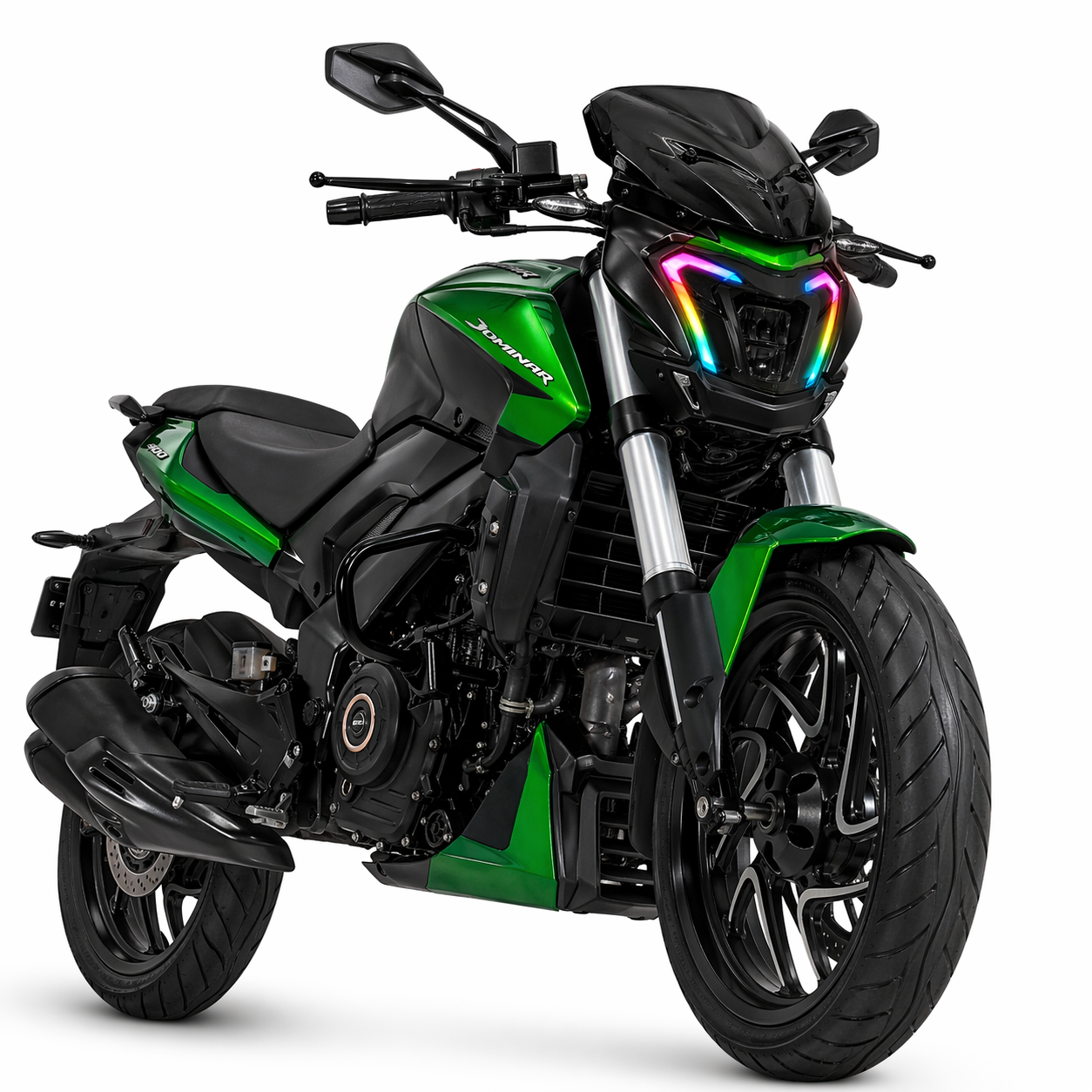 Customz Paradise® Bajaj Dominar 400/250 Smart RGB Mobile App Control DRL - 142+ Modes - Plug & Play