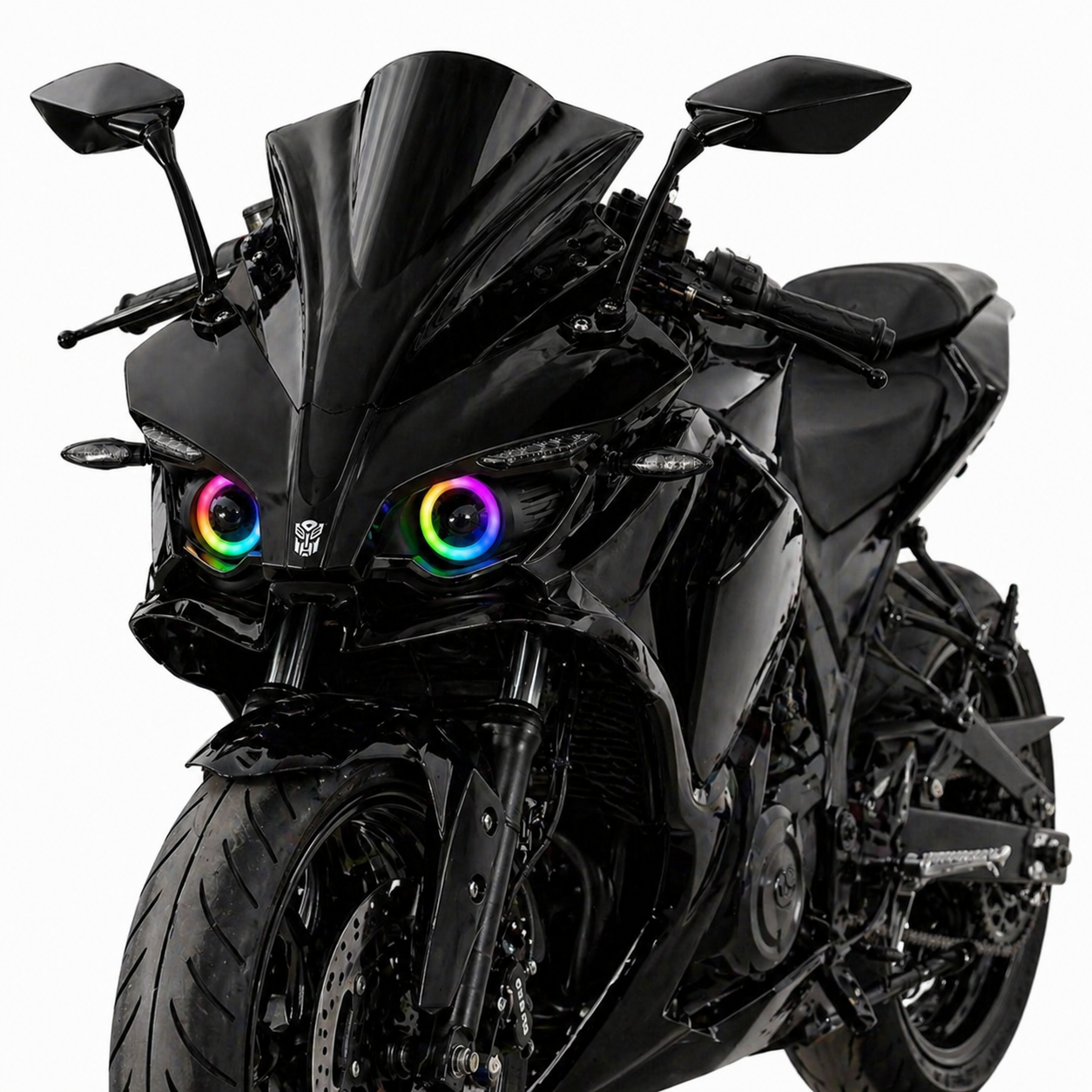 Customz Paradise® Bajaj Pulsar RS200 Smart RGB Mobile App Control DRL - 142+ Modes - Plug & Play