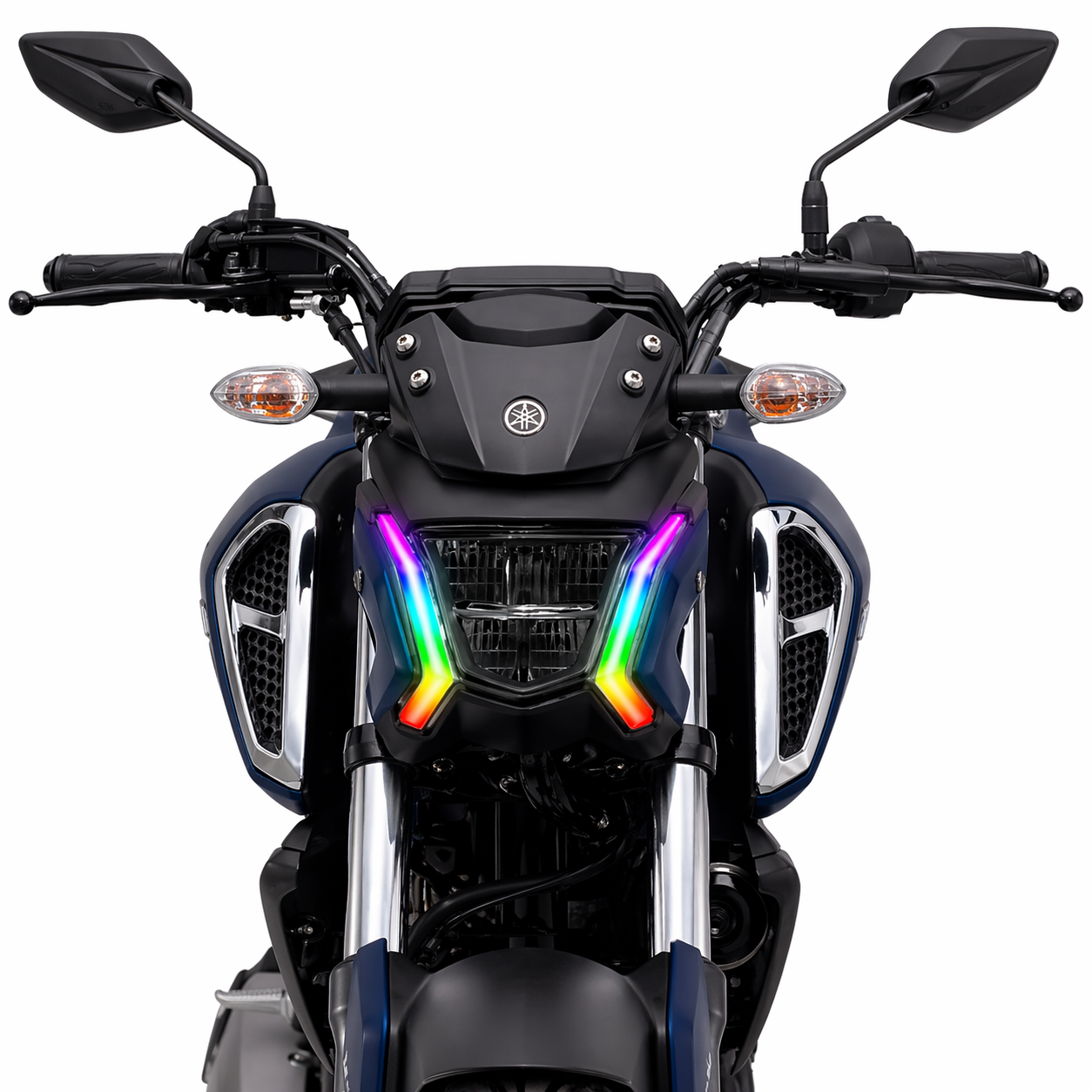 Customz Paradise® Yamaha FZ-S Smart RGB Mobile App Control DRL - 142+ Modes - Plug & Play