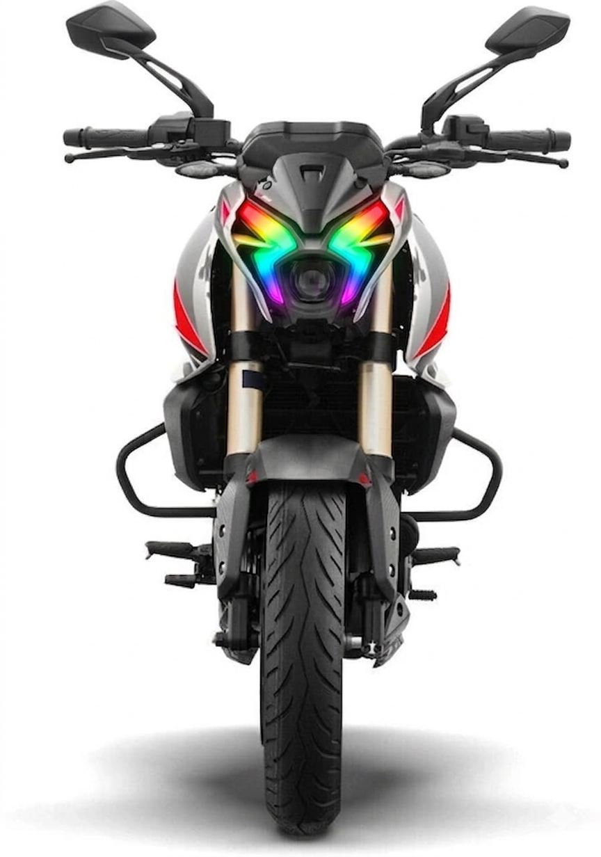 Customz Paradise® Bajaj Pulsar NS400Z Smart RGB Mobile App Control DRL - 142+ Modes - Plug & Play