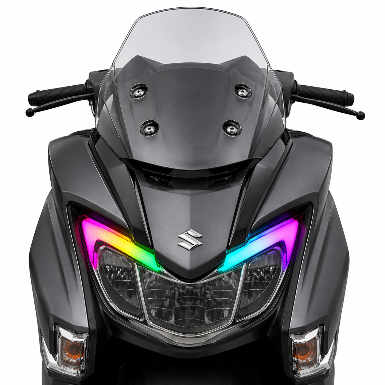 Customz Paradise® Suzuki Burgman Street 125 Smart RGB App Control DRL - 142+ Modes - Plug & Play
