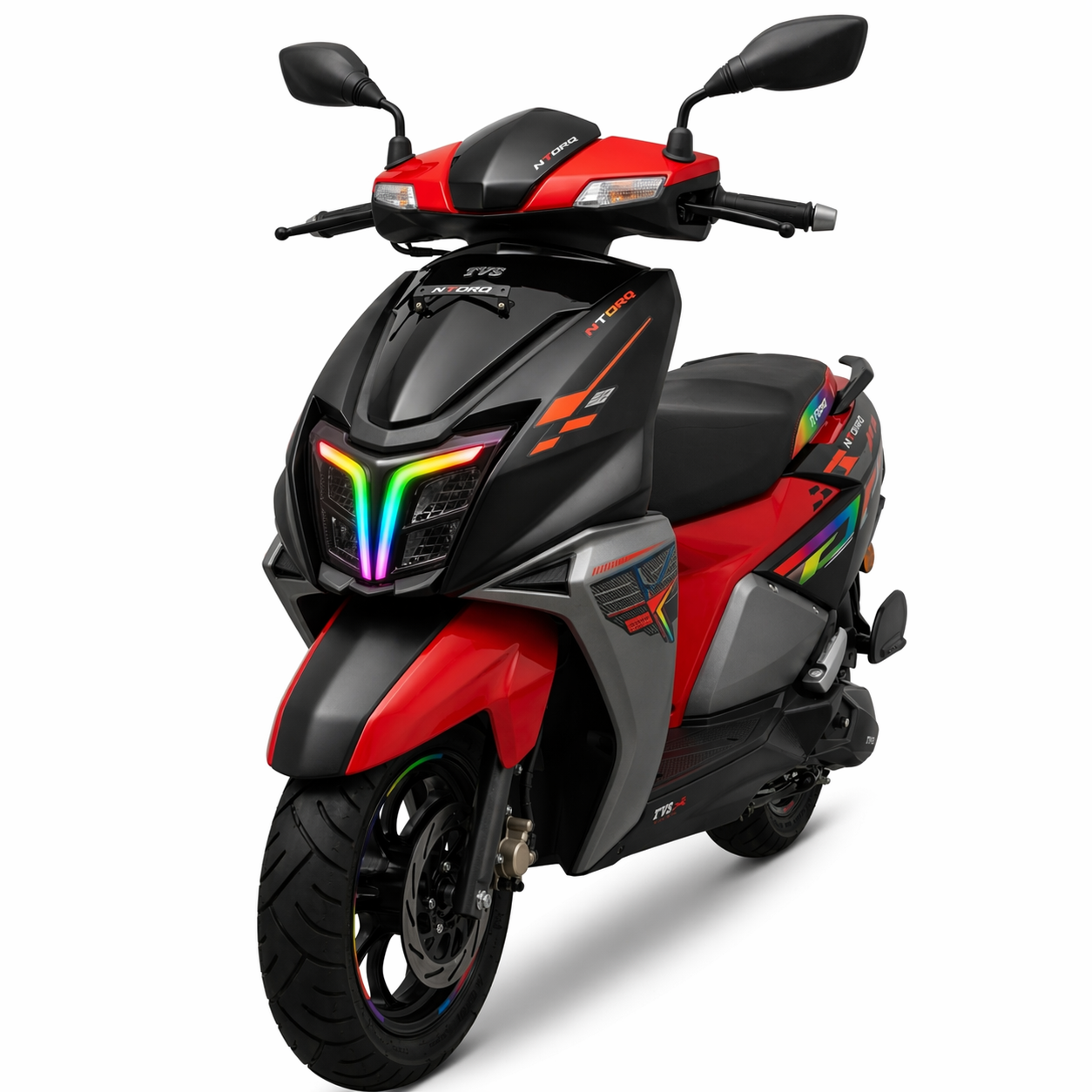 Customz Paradise® TVS Ntorq 125 Smart RGB Mobile App Control DRL - 142+ Modes - Plug & Play