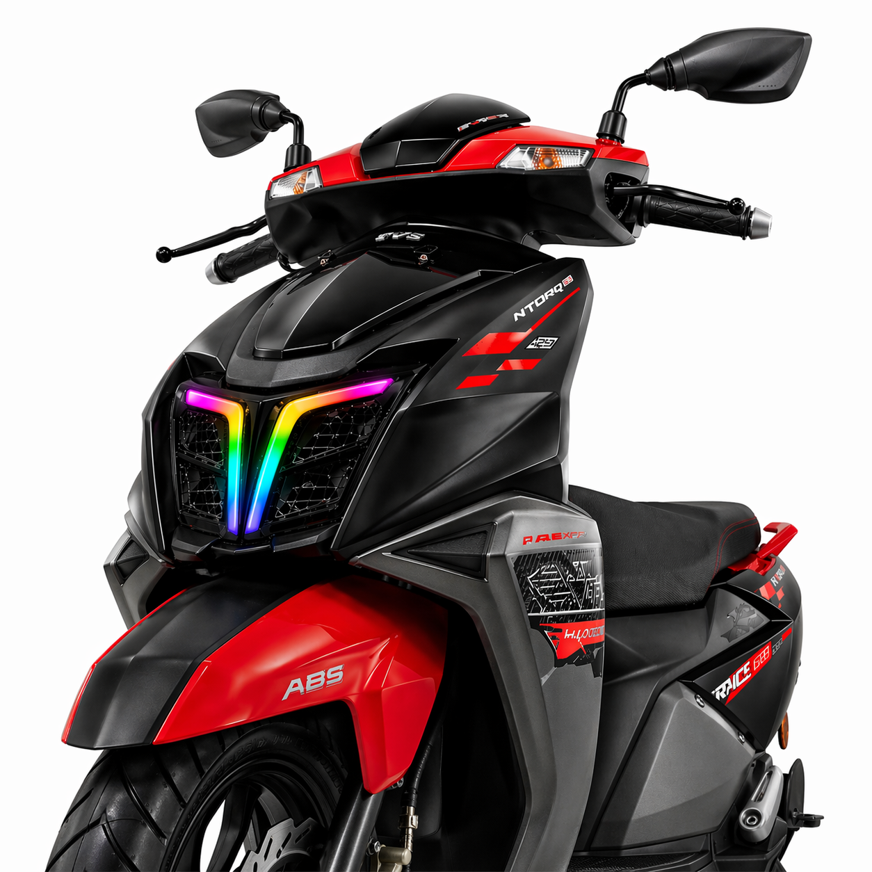 Customz Paradise® TVS Ntorq 125 Smart RGB Mobile App Control DRL - 142+ Modes - Plug & Play