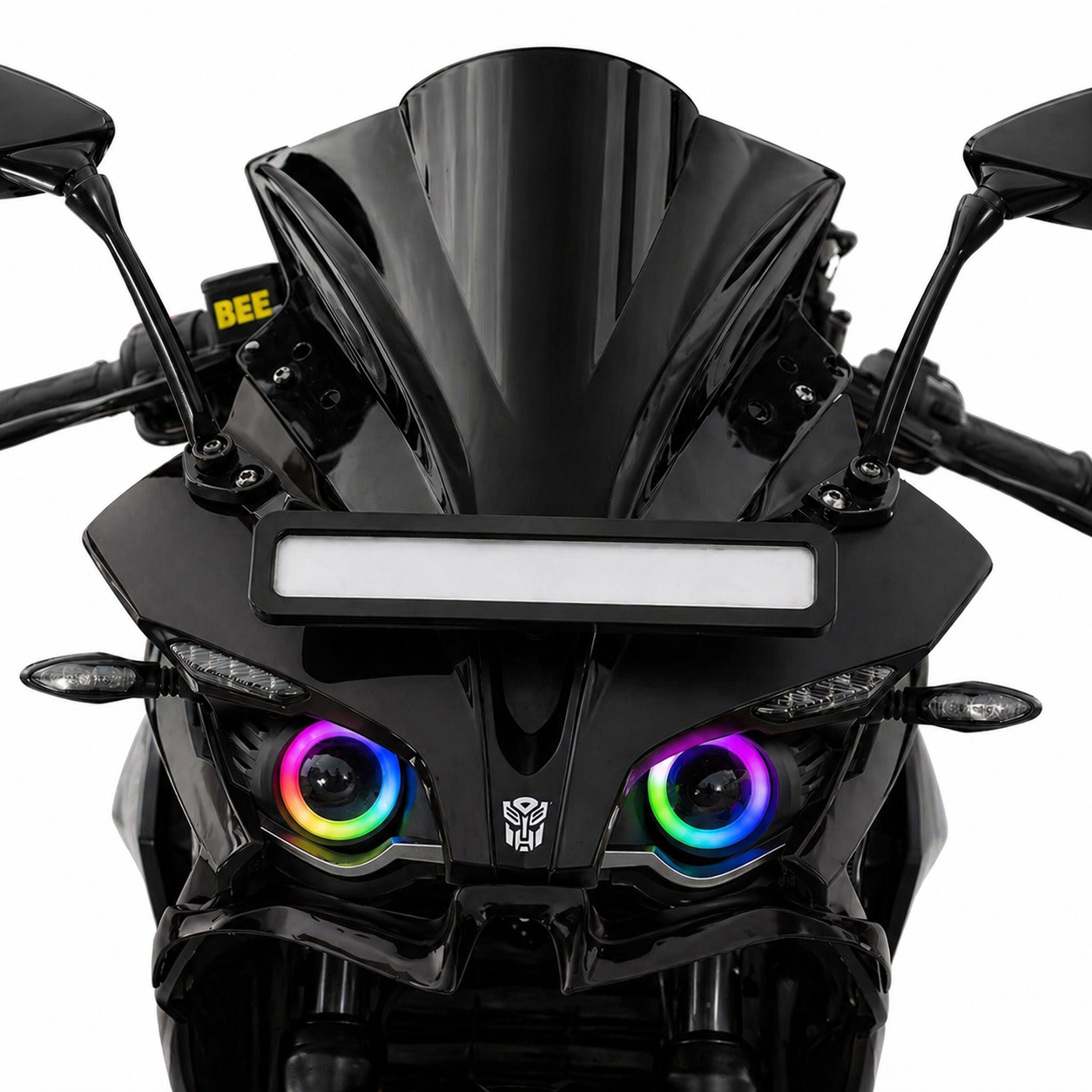 Customz Paradise® Bajaj Pulsar RS200 Smart RGB Mobile App Control DRL - 142+ Modes - Plug & Play