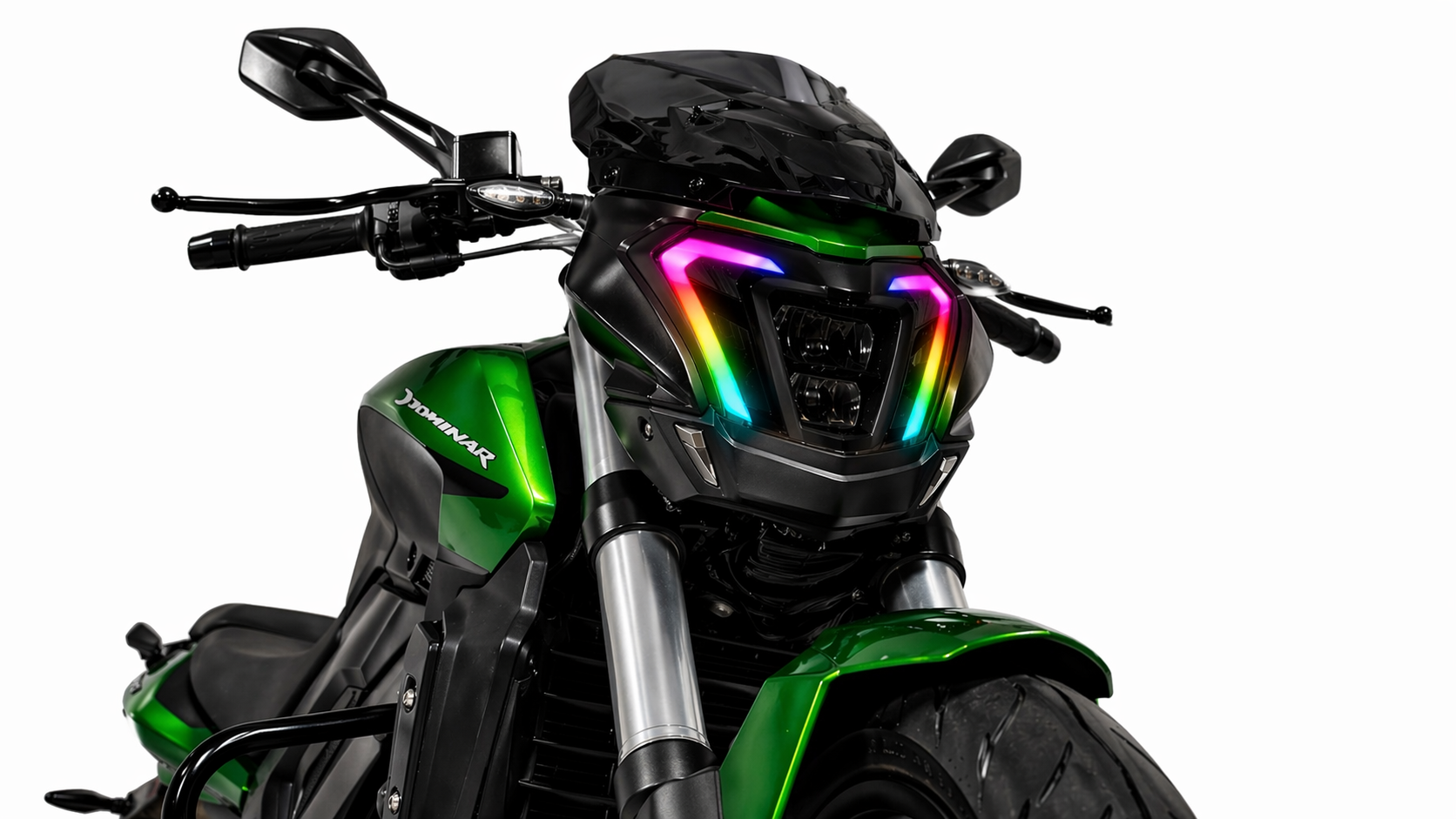 Customz Paradise® Bajaj Dominar 400/250 Smart RGB Mobile App Control DRL - 142+ Modes - Plug & Play