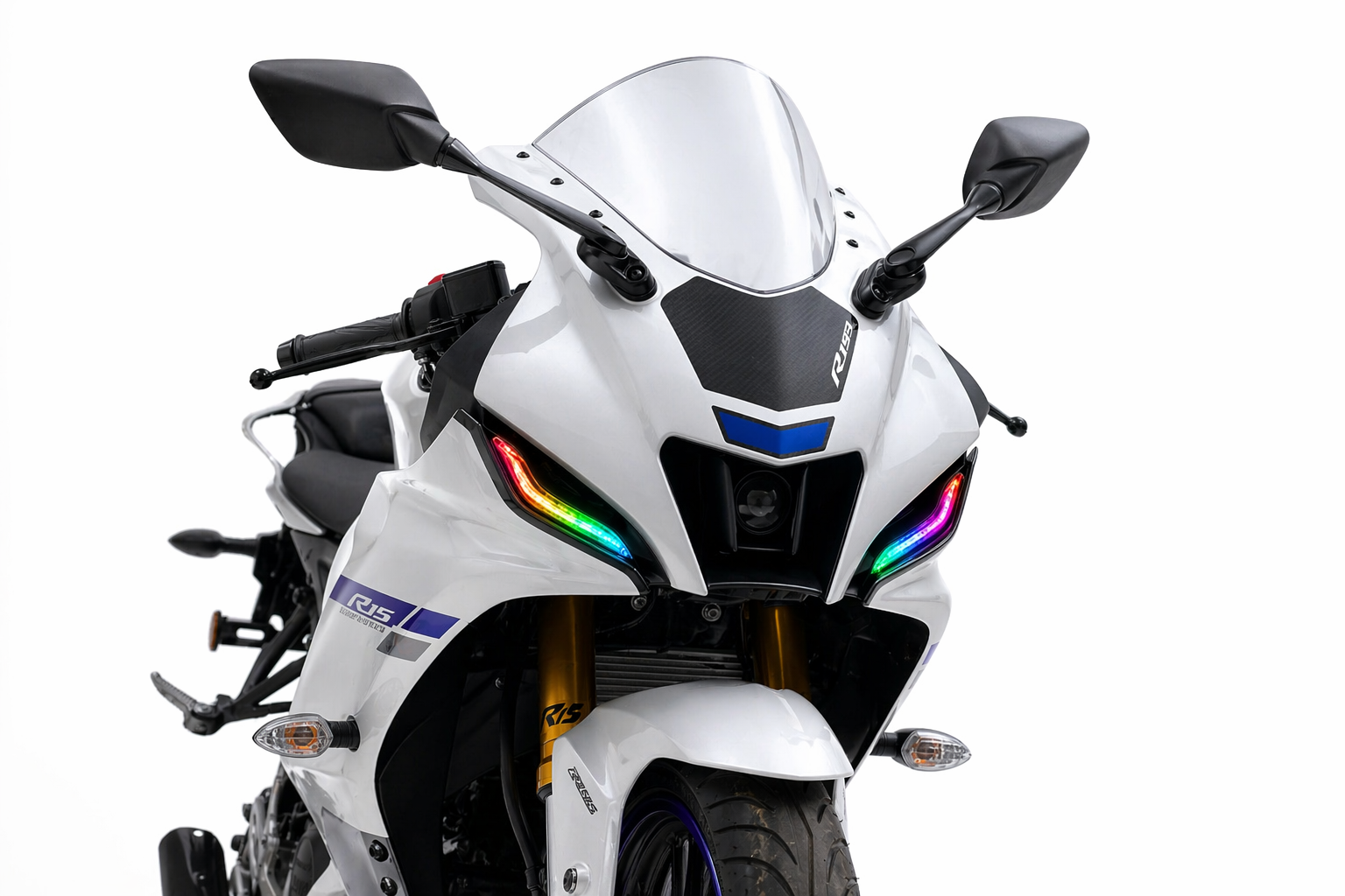 Customz Paradise® Yamaha R15 V4 Smart RGB Mobile App Control DRL - 142+ Modes - Plug & Play