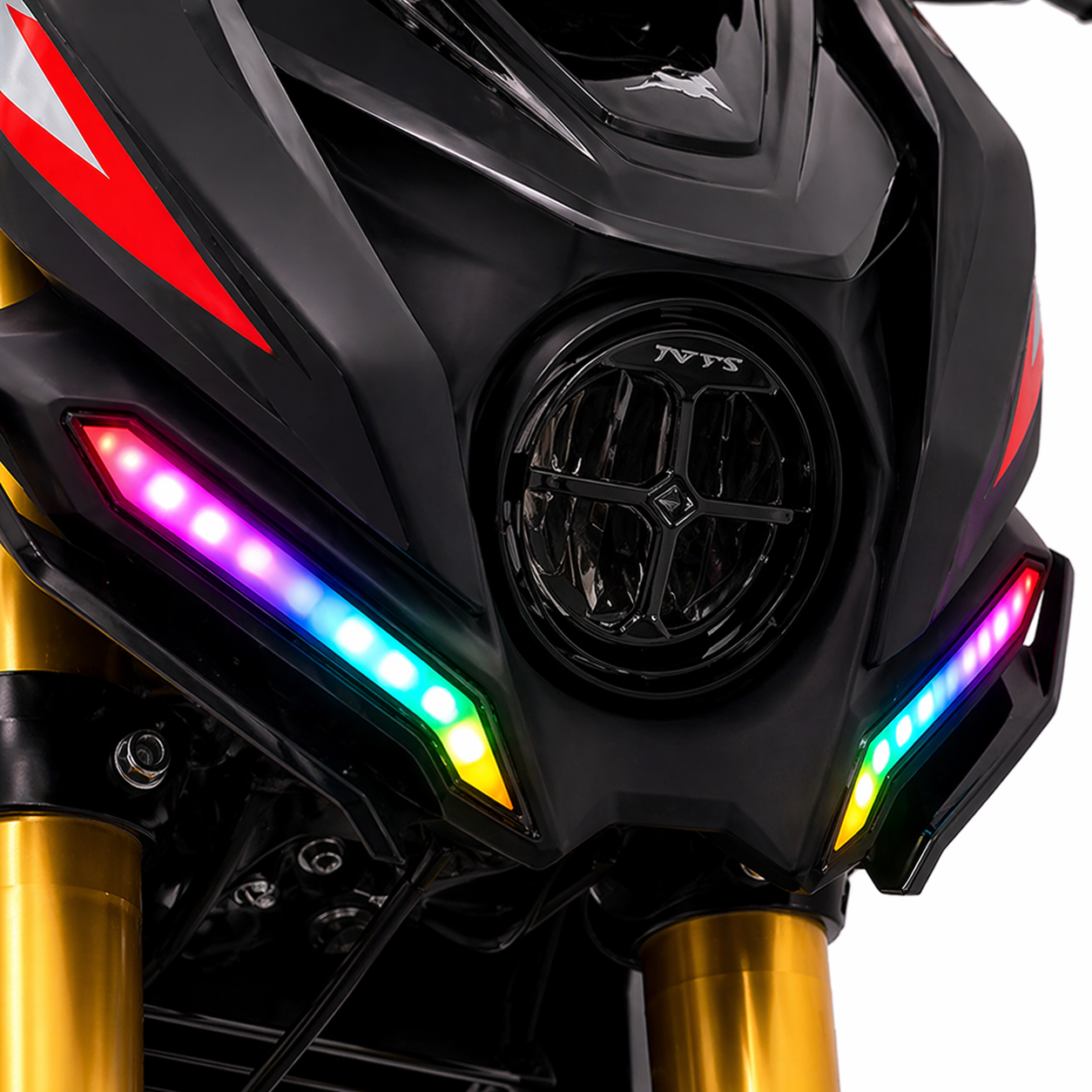 Customz Paradise® TVS Apache RTR 200 4V / 160 4V Smart RGB Mobile App Control DRL - 142+ Modes - Plug & Play