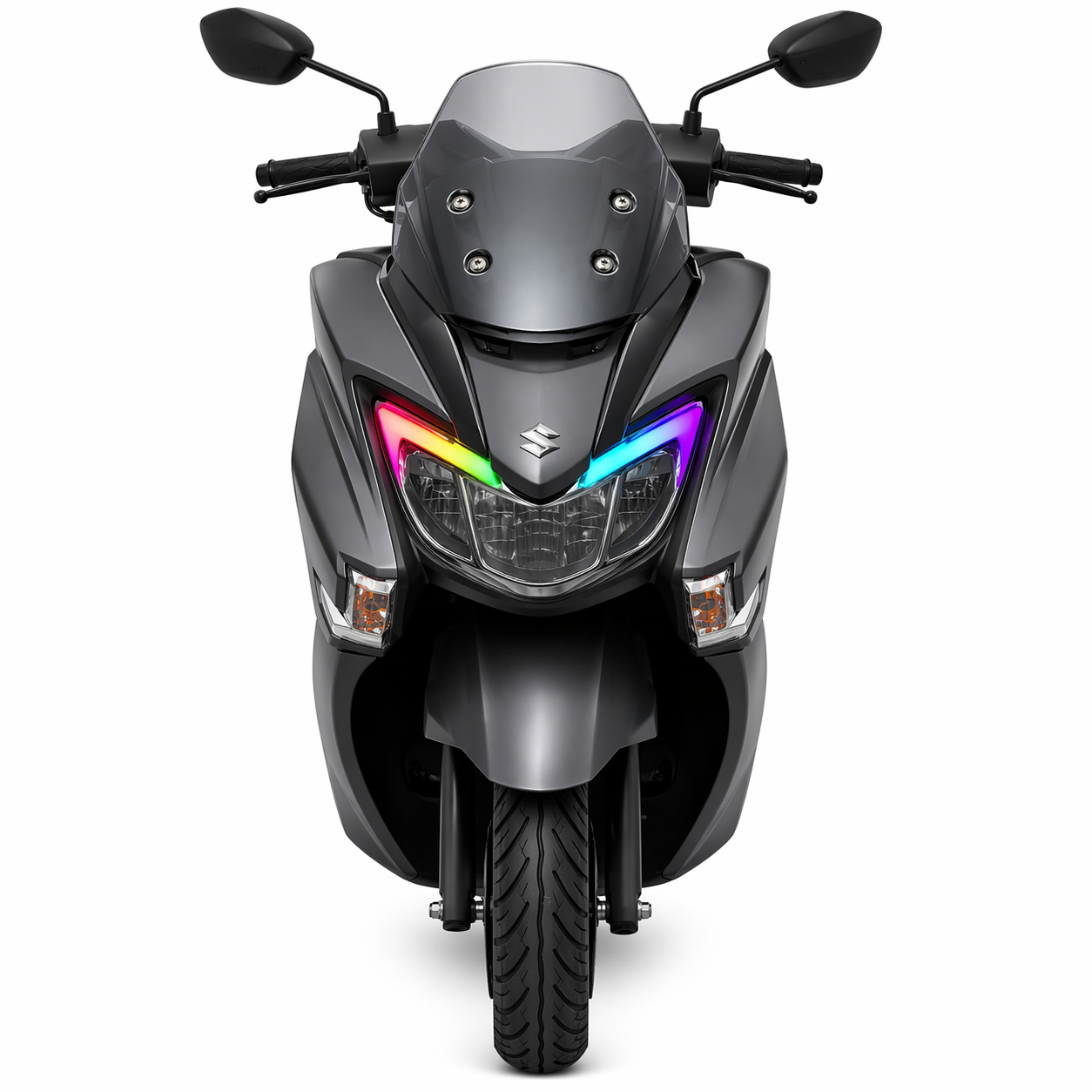 Customz Paradise® Suzuki Burgman Street 125 Smart RGB App Control DRL - 142+ Modes - Plug & Play