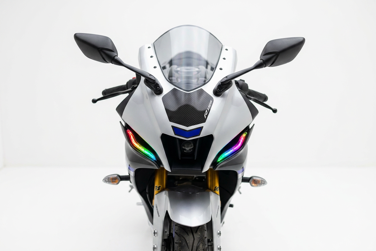 Customz Paradise® Yamaha R15 V4 Smart RGB Mobile App Control DRL - 142+ Modes - Plug & Play