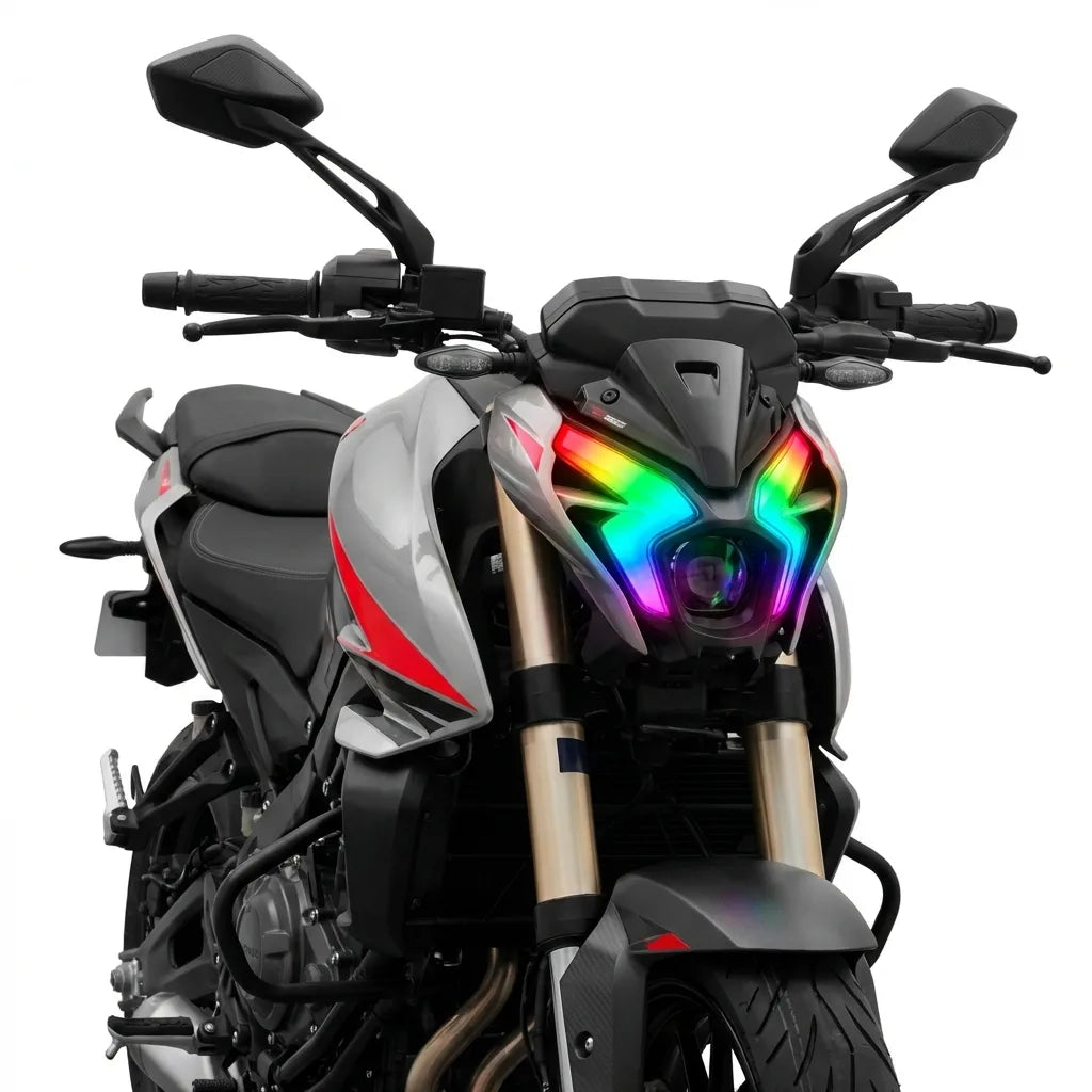 Customz Paradise® Bajaj Pulsar NS400Z Smart RGB Mobile App Control DRL - 142+ Modes - Plug & Play